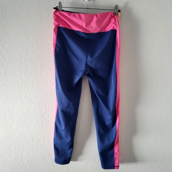 Lilly Pulitzer Luxletic Weekender High-Rise Midi Legging oyster bay Navy Size L - Picture 4 of 4